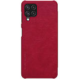 Захисний чохол-книжка Nillkin для Samsung Galaxy M22 / M32 / A22 4G/LTE Qin leather case Red Червоний, фото 3
