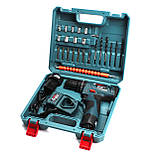 Акумуляторний шуруповерт Bosch TSR12-2LI з набором 12V 3Ah Li-Ion дриль-шуруповерт бош, фото 6