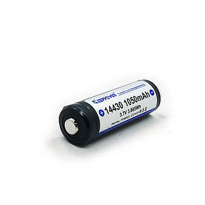 Аккумулятор Li-Ion 14430 Keeppower 1050mAh с защитой (1шт.)