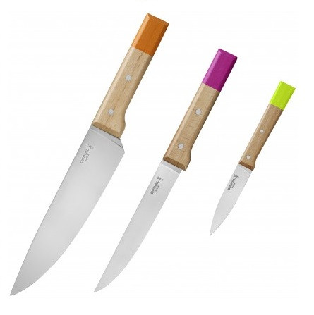 Набір з 3 ножів Opinel Parallele кольоровий (002134)