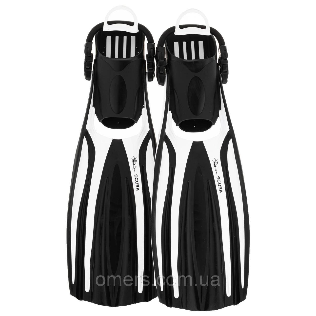 Ласты Marlin Scuba White Elastic Bungee Strap