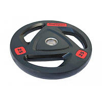 Прогумовані диски для штанги Fitnessport 2.5-20 кг