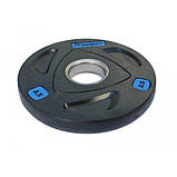 Прогумовані диски для штанги Fitnessport 2.5-20 кг, фото 6