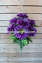 Штучні квіти Півонії букет, 57 см Фіолетовий