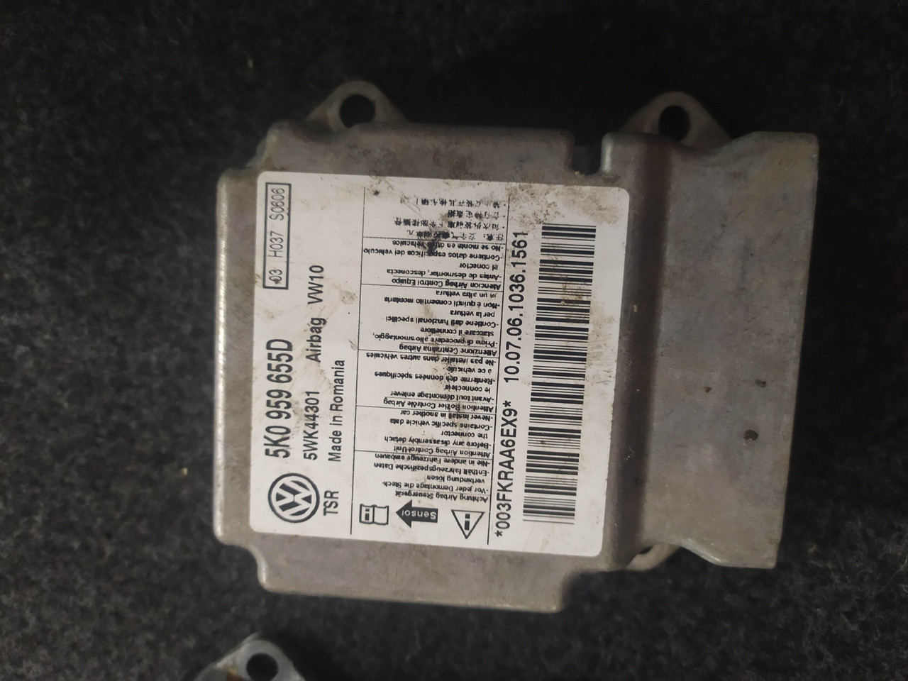 Блок керування подушками volkswagen, фото 1