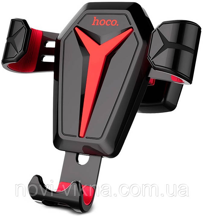 Автодержатель для телефона Hосо СА22 Kingcrab Gravity Holder, Black-Red.