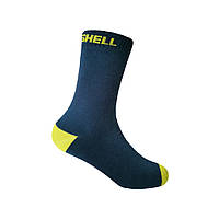 Носки детские водонепроницаемые Dexshell Ultra Thin Children Sock L сине-жёлтые