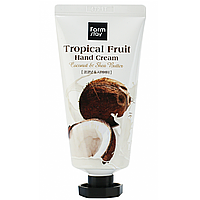 Крем для рук с кокосом и маслом ши FarmStay Tropical Fruit Hand Cream Coconut & Shea Butter 50 ml
