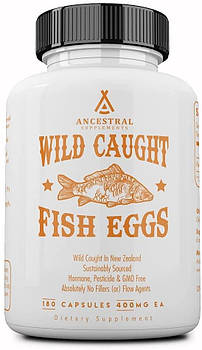 Ancestral Supplements Fish Eggs / Ікра новозеландської дикої риби 180 капсул BX079