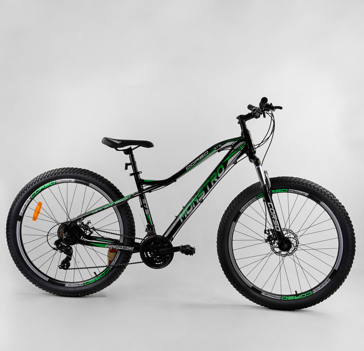 Велосипед CORSO MONSTRO 27.5" полуфетбайк