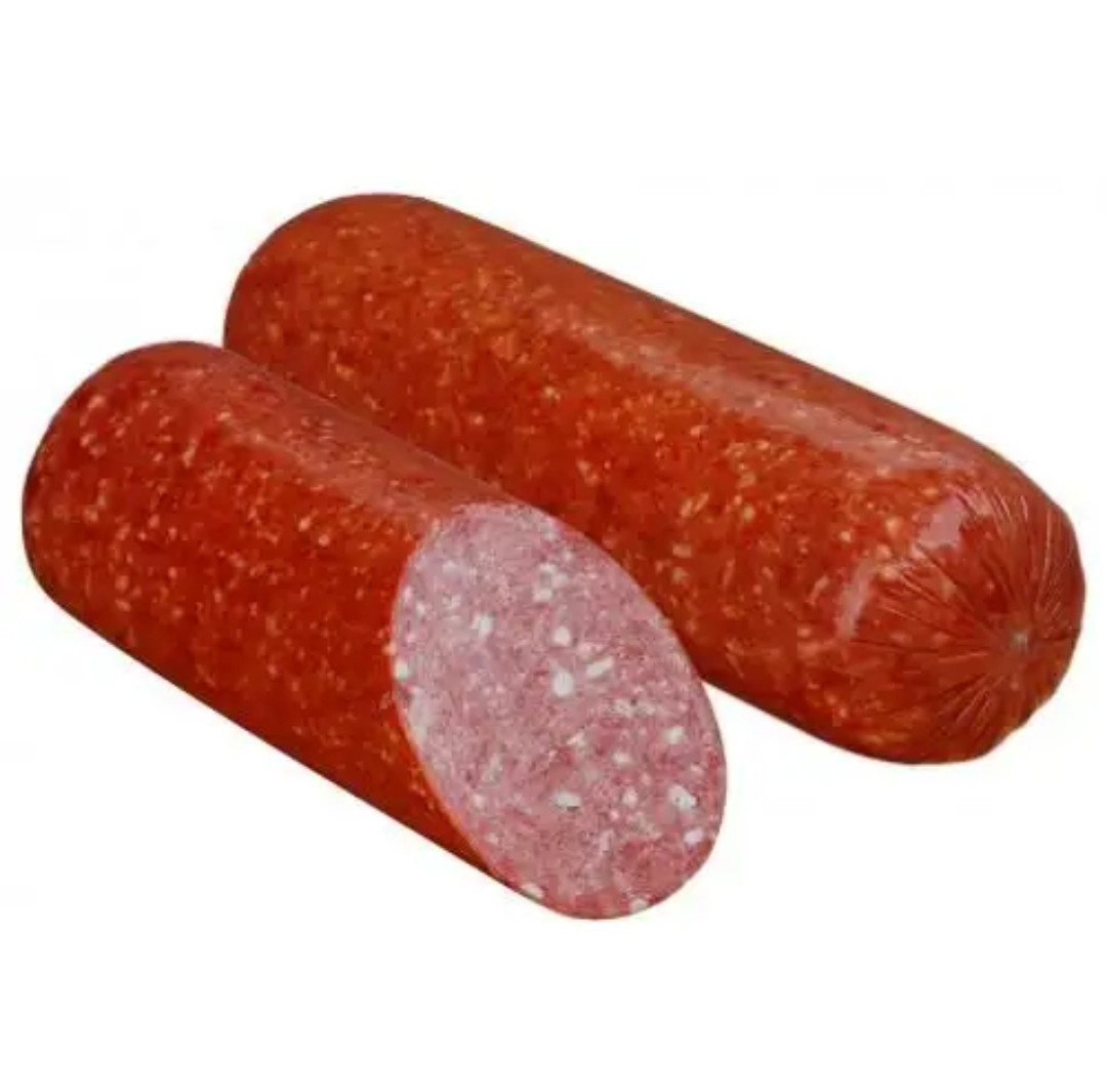 Колбаса Сервелат варено-копченый "Зеленая линия", 370г, цена 135.79 грн ...