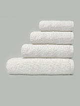 Махрові рушники для готелів білі, фото 2