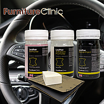 Набір для фарбування шкіри керма Furniture Clinic (чорний)