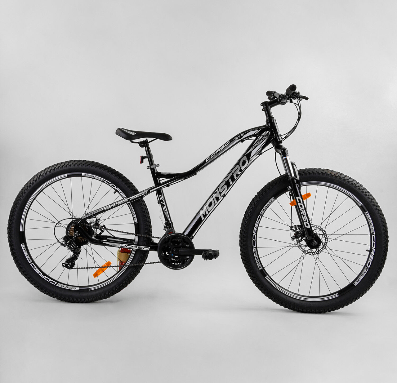 Велосипед CORSO MONSTRO 27.5" полуфетбайк