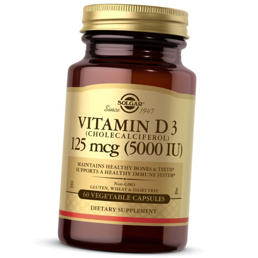 Vitamin D3 5000 IU 60 veg caps
