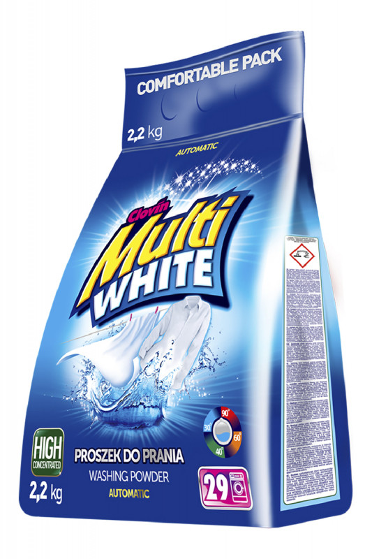 Пральний порошок для білих та світлих речей Multi White 2,2 кг