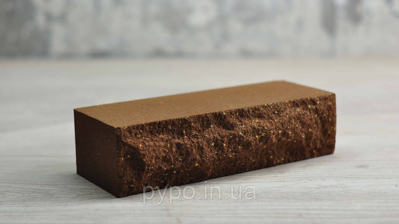 Цегла дорівнює скеля стінова Капучіно "Slim Stone".