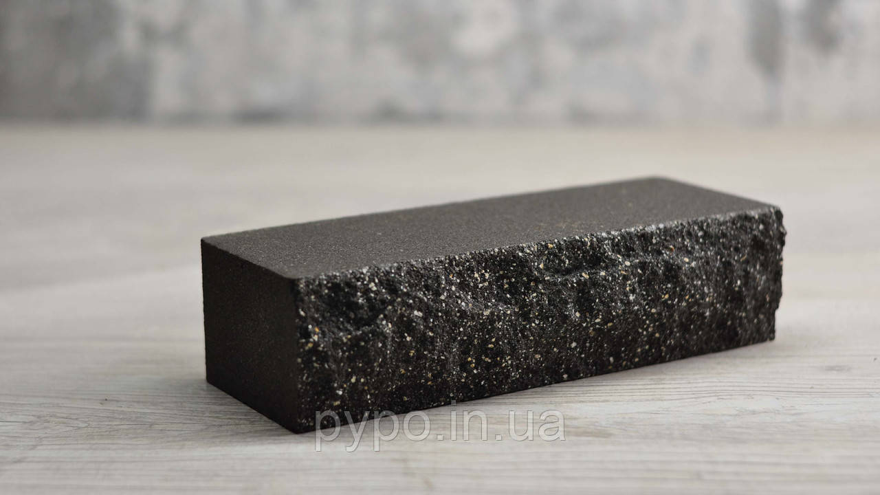 Цегла дорівнює скеля стінова Графіт "Slim Stone".
