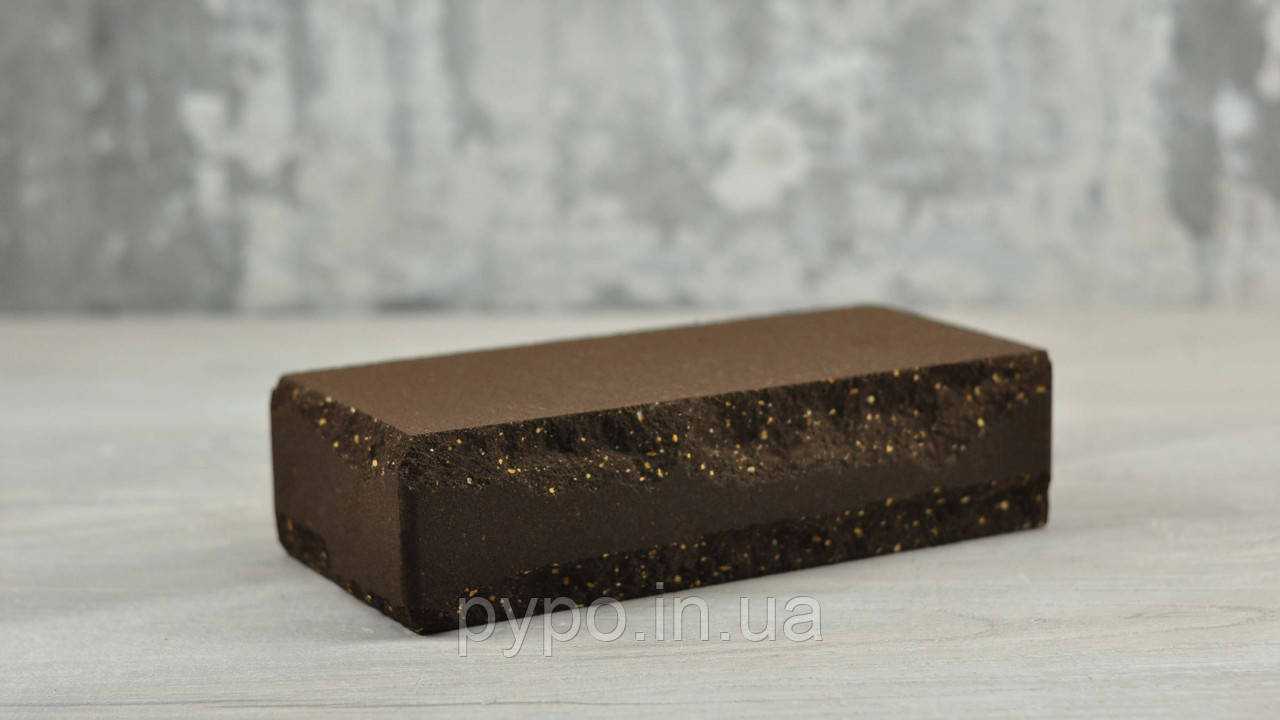 Цегла блискавка кутова Кавовий "Slim Stone".