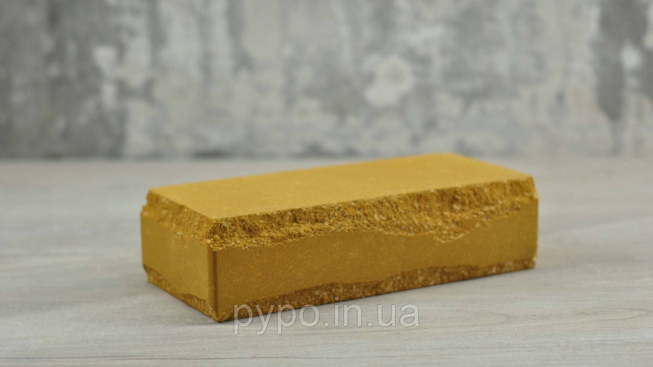 Цегла блискавка кутова Лимон "Slim Stone".