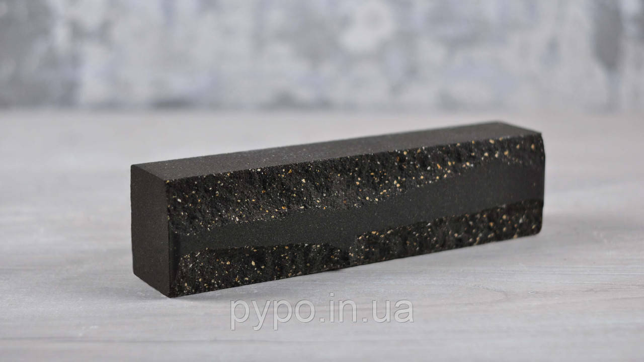 Цегла блискавка половинка стінова Торф'яні п'яний "Slim Stone".