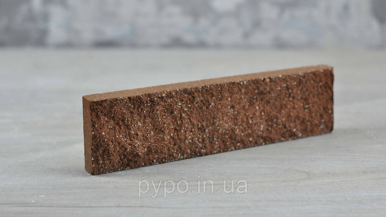 Плитка колота розчин Світло-Коричневий "Slim Stone".
