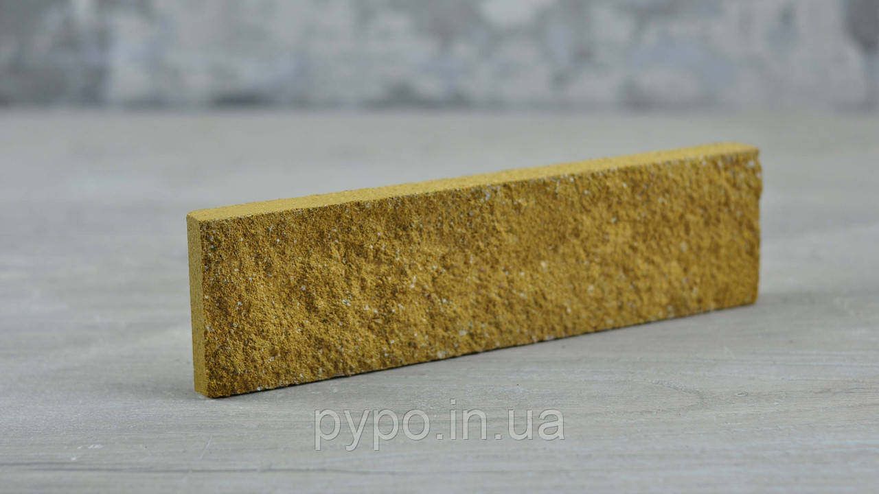 Плитка колота мармур Жовта "Slim Stone".