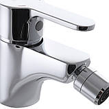 Змішувач для біде з поворотним аератором Ibergrif Square M15022 (IB0023), фото 2