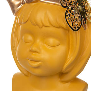 Керамічна ваза колір жовтий (8700-014), фото 2