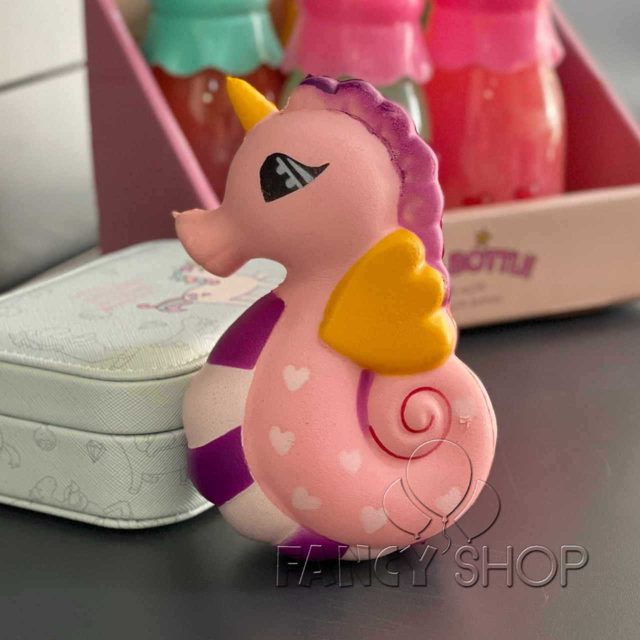 Сквіш "Морський коник", Игрушка - антистресс "Морской конек", фото 1