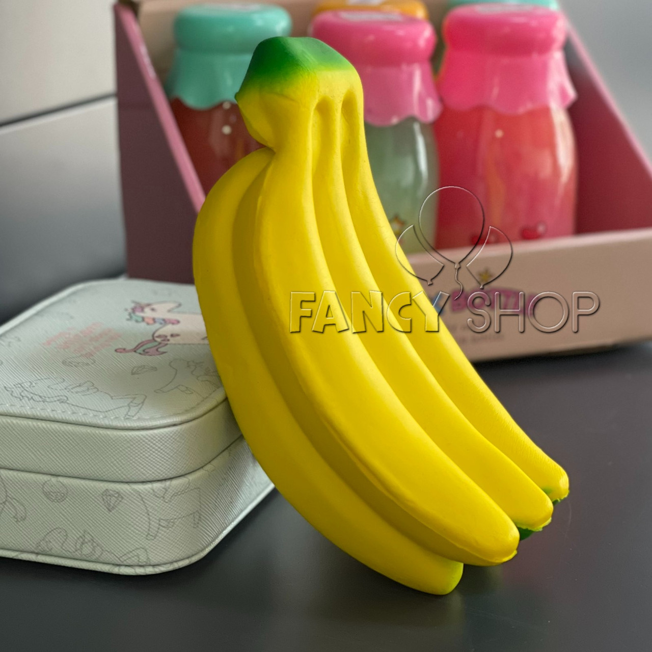 Сквіш "Банани вязка", Игрушка - антистресс "Бананы вязка", фото 1