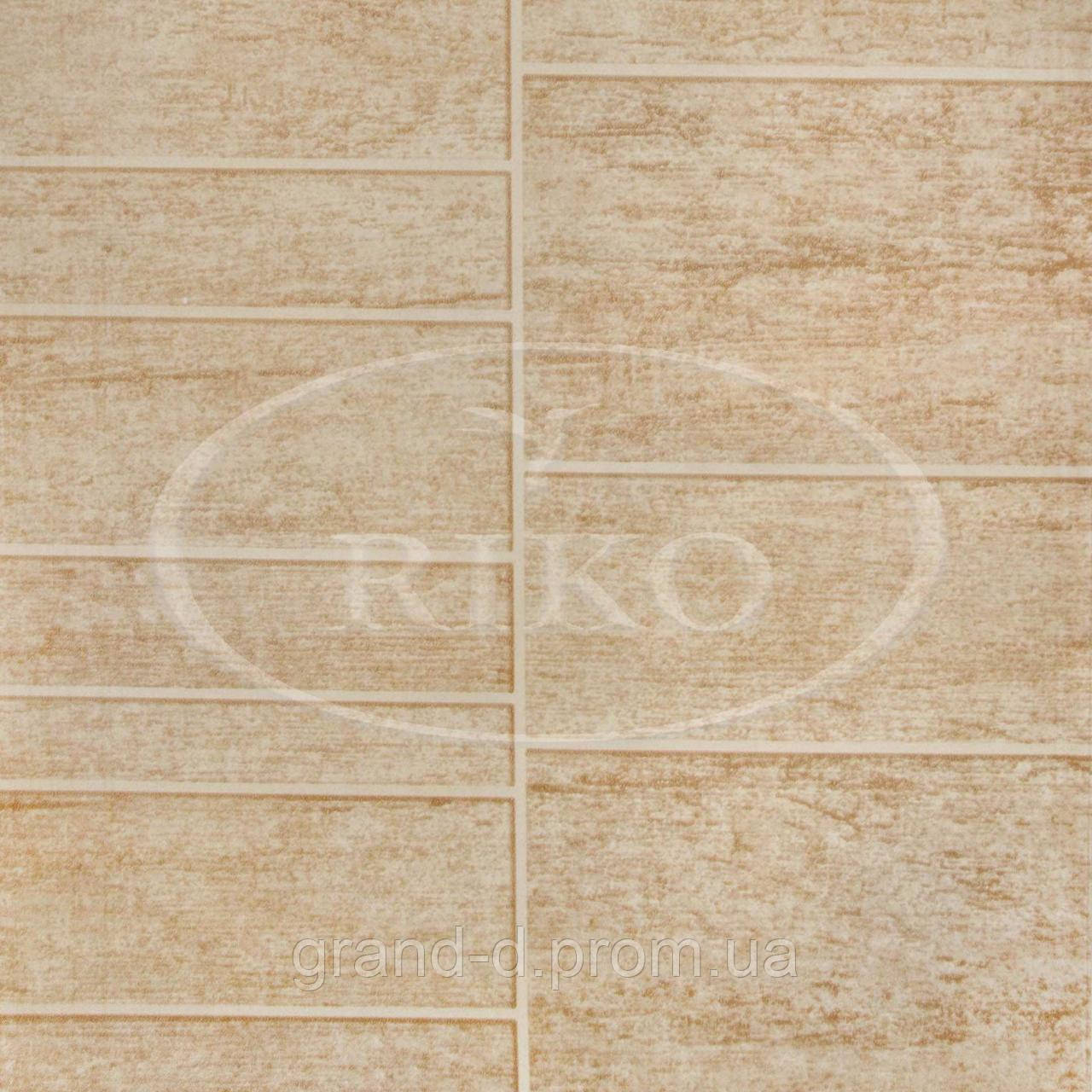 Пластикові декоративні панелі ПВХ Ріко(Riko) 250*8*3000мм Керамо бежевий з Термопереводом безшовні