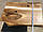 Стільниця у ванну з Горіха з елементами декору білою епоксидний смолою, фото 3
