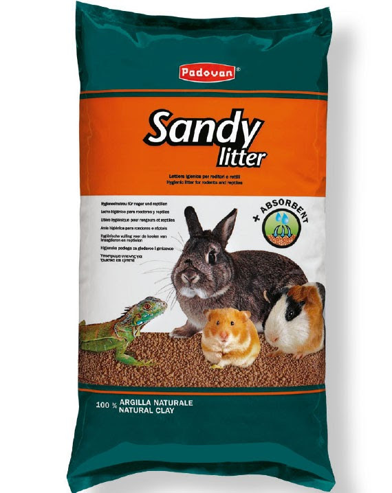 Padovan Sandy Litter Гігієнічна підстилка для гризунів і рептилій - 4 кг
