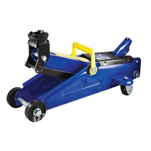 Домкрат гідравлічний підкатний 2т чемод. Макс. підйом 335 мм. 9кг Iron Hand (ДП-20009К), фото 1