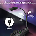 Мікрофон Vertux VertuMic-1 LED, USB Black (vertumic-1.black), фото 3