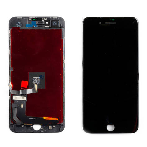 Дисплей APPLE iPhone 8 Plus з чорним тачскріном, фото 1