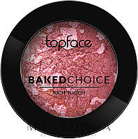 Румяна для лица Topface Baked Choice Rich Touch Blush On 01 - Nude Sparkle