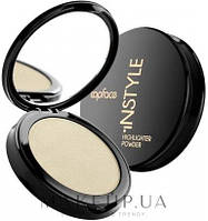 Пудра-хайлайтер для лица Topface Instyle Highlighter Powder 01