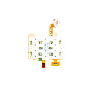 Клавіатурний модуль SONY ERICSSON S500/W580 нижній