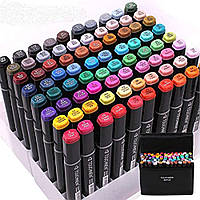 Маркеры 36P mark pens (маркеры для рисования, материалы для рисования, набор маркеров)