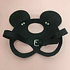 Чорна маска на обличчя БДСМ, маска для рольових ігор, фото 5