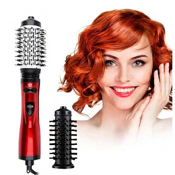 Фен щітка від мережі, 800Вт, Gemei GM 4829 / Стайлер для волосся / Фен для волосся / Фен для укладання волосся