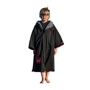 Водонепроникна дет. куртка Red Original Pro Change Robe Black, S — для туристичних походів і аква походів