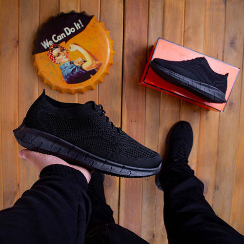 Мужские кроссовки Пантера Pobedov (черные) 43 (ID#1465872506), цена ...