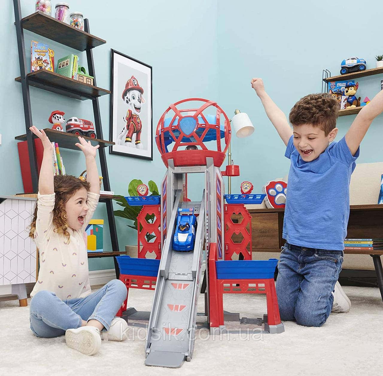 Міська вежа рятувальників Ultimate City Tower і 6 цуценят + автомобіль - Щенячий патруль PAW PATROL Movie Spin Master, фото 1
