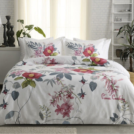 Комплект постільної білизни Pierre Cardin перкаль Avian червоний