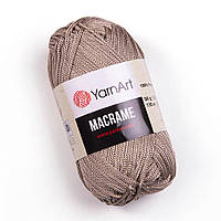 Пряжа YarnArt Macrame (Макраме) 156 бежевый (шнур для вязания, нитки для макраме)