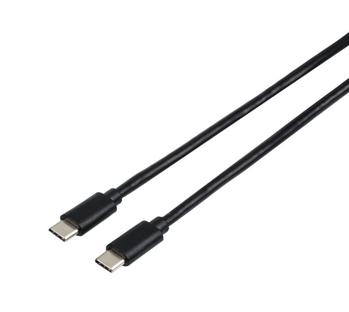 Кабель Atcom (12118) Type-C/Type-C, 1.8 м, чорний