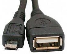 Кабель ATcom USB 2.0 AF/MicroBM 0,8 м OTG